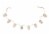 Holiday Home 6' Day of the Dead Skull Garland - Dia de Los Muertos Perspective: back