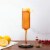 SDS for HD Designs Ribbed Champagne Flute - Amber Perspective: back