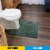 Mohawk Home Modavari Turkish Countour Bath Rug - DUCK GREEN Perspective: back