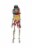 Holiday Home 16" Hanging Clown Skeleton Halloween Decor Perspective: back