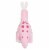 Holiday Home Dino with Bunny Ears Plush - Pink Perspective: back