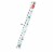 Holiday Home 30 Inch Ticky Tacky Houses Gift Wrap Roll Perspective: back