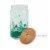 Holiday Home Christmas Soda Can Glass Sipper Perspective: back