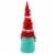 Holiday Home Red Hat Gnome Holding Tree Christmas Décor Perspective: back
