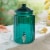 Everyday Living Glass Drink Dispenser – Teal Perspective: back