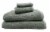 HD Designs Antimicrobial Bath Sheet - Green Perspective: back