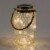 HD Designs Solar Honeycomb Glass Lantern Perspective: back