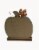 Holiday Harvest Wooden Pumpkin Thanksgiving Fall Décor Perspective: back
