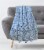 Holiday Home® Rolled Christmas Throw Blanket - Floral Sprigs Perspective: back
