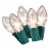 Holiday Home® Clear Incandescent Green Wire C9 Christmas Lights Perspective: back