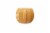 Holiday Home Orange Pumpkin Shaped Mug Perspective: back