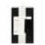 Everyday Living® Rocklin Light Filtering Single Curtain Panel - Black Perspective: back