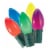 Holiday Home® Green Wire C9 Multi-Colored Christmas Lights Perspective: back