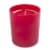 Holiday Home Jar Candle with Wood Lid & Tree - Red Perspective: back
