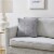 HD Designs Corduroy Decorative Pillow - Gray Perspective: back