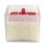 Holiday Home Small House Jar Candle - White Perspective: back