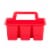 OfficeWorks 4-Compartment Caddy - Red Perspective: back