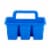 OfficeWorks 4-Compartment Caddy - Blue Perspective: back