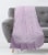 Everyday Living 50 x 60 Inch Purple Microplush Throw Perspective: back