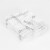 Everyday Living Scouring Dish Cloth - Multi Grey Perspective: back