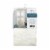 SDS for HD Designs Onanda Diamond Weave Textured Sheer Jute Tab Curtain - White Perspective: back