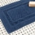 HD Designs Antimicrobial Bath Mat - Indigo Perspective: back