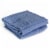 Everyday Living Waffle Kitchen Towels - Federal Blue Perspective: back