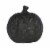 Holiday Home Burlap Pumpkin - Black Perspective: back