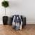 HD Designs 50 x 70 Inch Patchwork Oversized Throw Perspective: back