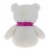 Holiday Home Bear Plush - White Perspective: back