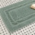 HD Designs Antimicrobial Bath Rug - Lilypad Perspective: back