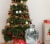 Holiday Home® Prismatic Jumbo Gift Bag - Silver Perspective: back