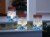 Holiday Home LED Snowman Luminary Lights Perspective: back