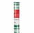 Holiday Home 40 In x 6 Ft Candy Cane Stripe Gift Wrap Roll Perspective: back