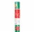 Holiday Home 40 In x 6 Ft First Christmas Gift Wrap Roll Perspective: back