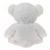 Holiday Home Teddy Bear Plush - White Perspective: back