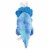 Holiday Home Dino With Bunny Ears Plush - Blue Perspective: back