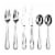 Dash of That® Aston Flatware Set for Two Perspective: back