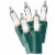 Holiday Home® Mini Green Wire Christmas Lights Holiday Decoration - Clear Perspective: back