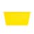 OfficeWorks Plastic Book Bin - Yellow Perspective: back