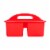 OfficeWorks 3 Compartment Caddy - Red Perspective: back
