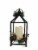 Holiday Home LED Black Lantern Christmas Décor Perspective: back