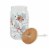 Holiday Home Christmas Soda Can Glass Sipper Perspective: back