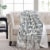 HD Designs Forest Plaid Oversized Microplush Throw Blanket Perspective: back