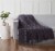 HD Designs® Boucle Throw Blanket - Blue Perspective: back