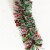 Holiday Home 10' Metallic Green Mega Wide Cut Tinsel Garland Christmas Decoration Perspective: back