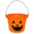 Holiday Home Treat Bucket - Orange Perspective: back