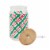 Holiday Home Christmas Soda Can Glass Sipper Perspective: back