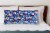 Holiday Home Blue Snowglobes Body Pillow Perspective: back