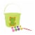 Holiday Home DIY Frog Easter Bucket Perspective: back